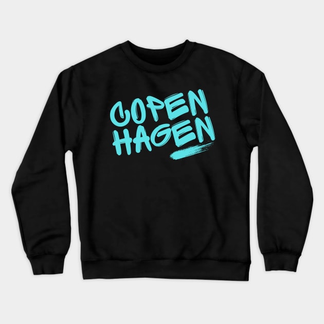 Copenhagen Crewneck Sweatshirt by HappyPeeps